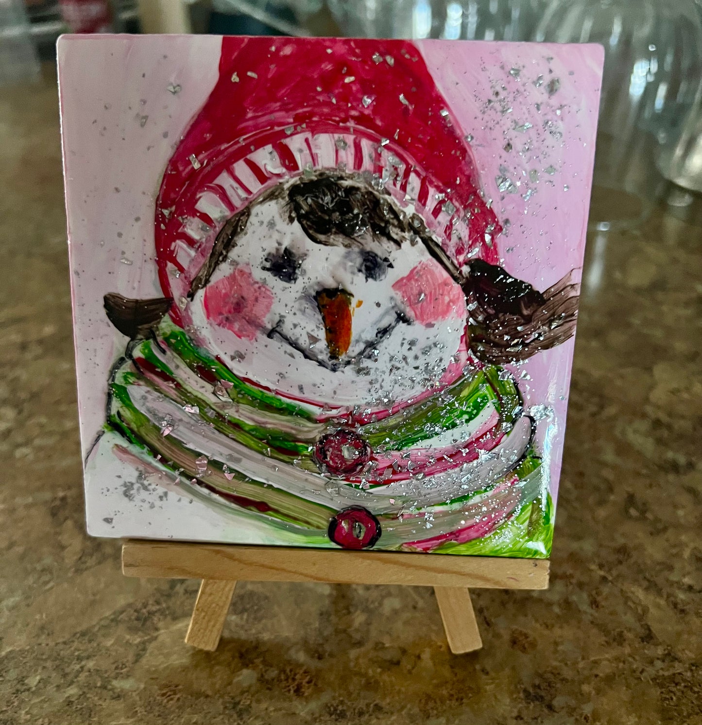 Twilight Knit and Winter Snowmen