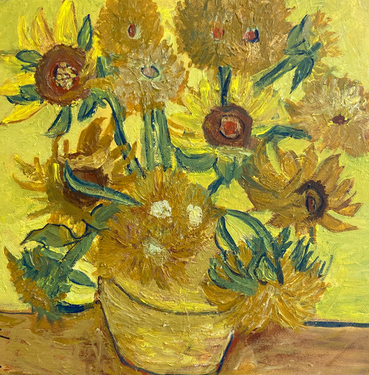 My Version of Van Gogh’s Sunflowers