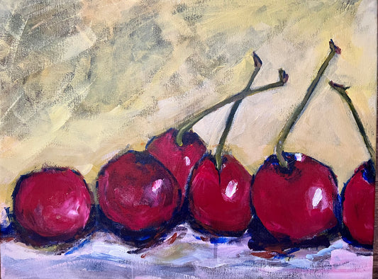 Sun Kissed (2 pc.). Original fine art painting titled "Sun Kissed" featuring warm golden tones and radiant light. Symbolizes peace, divine presence, and the warmth of sunlight on the soul.