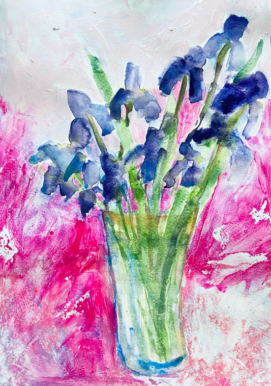 Purple Wild Iris’s