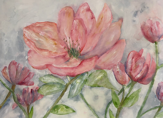 Blushing Blooms